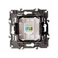 Розетка ЭРА 14310701 RJ45, IP20, белый Б0034302