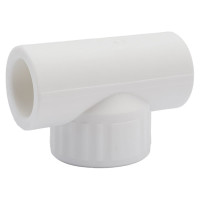 Комбинированный тройник VALFEX PP-R белый, 25х3/4 дюйма ВР 10127025 127-0518