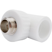 Комбинированный тройник VALFEX PP-R белый, 32х3/4 дюйма НР 10128132 127-0527