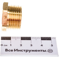 Футорка Giacomini латунь 20х15 НР/ВР R93 R93Y003 127-5263