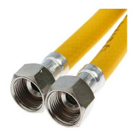 Подводка для газа СТМ ГАЗ ПВХ, 1/2", гайка-гайка, 40 см CGVF1204