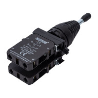 Кнопка-джойстик Emas 4-х позиционный, без фиксации, 250 В AC, 4 А CP707DJ41
