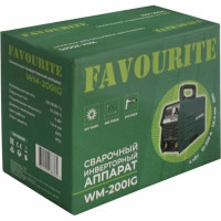 Сварочный инверт. аппарат FAVOURITE 10-200А, 4кВт, 1,6-4мм, ПВ60 WM-200IG 126100200