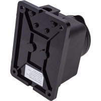 Розеточная колодка General Lighting Systems GSB-16-1-G-IP44 (16 А, 1 место, с/з, IP44, черная, каучук) 470026