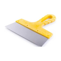 Гладкий шпатель из нержавеющей стали 200мм Jettools желтый Шн/желт-200