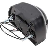 Фонарь подсветки номерного знака ДАЛИ-авто LED, черный, волна, 12/24 В DA-01890