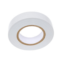 Изолента ПВХ General Lighting Systems GIT-13-15-20-W 0,13х15мм, 20м, белая 475009