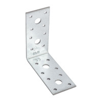 Крепежный прочный уголок VORMANN 90х90х40х2,5 мм, оцинкованный 70 929 000