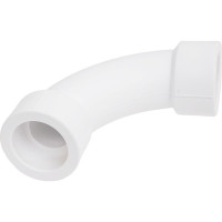 Уголок-отвод Blue Ocean полипропиленовый, плавно-загнутый 90 град - 40 PPRF/90LE(W)-40