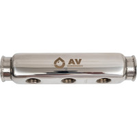 Коллектор AV Engineering 1/2х3 выхода, двухсторонний AVE155018