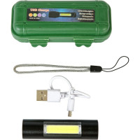Светодиодный аккумуляторный USB фонарь GLANZEN UFL-0300-519B КА-00008350