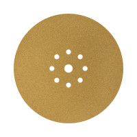 Шлифовальный круг на липучке Giraffe GOLD 225 мм, 9 отв., Р60 ABRAFORM AF-GG-60
