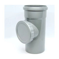 Ревизия с крышкой Flextron D 110 мм для внутренней канализации 138863