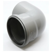 Отвод Flextron D 110 мм 87,5 градусов, для внутренней канализации 141127