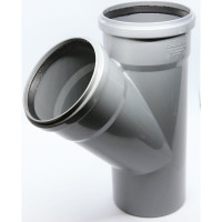 Тройник Flextron D 110 мм 45 градусов, для внутренней канализации 139832