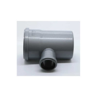 Тройник Flextron D 110 мм на D 50 мм 87,5 градусов, для внутренней канализации 140061