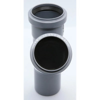 Тройник Flextron D 50 мм 45 градусов, для внутренней канализации 141139