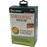 Малярный мини-валик Rollingdog Gloss-King из поролона высокой плотности, 100 мм, 10 шт, 00348
