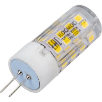 Светодиодная лампа КОСМОС 5Вт G4 12В 4500К, керамика, LksmLED5wJCG412v45