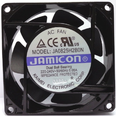 JAMICON вентилятор JA0825H2B0N-T 80х80х25 230В С00034199