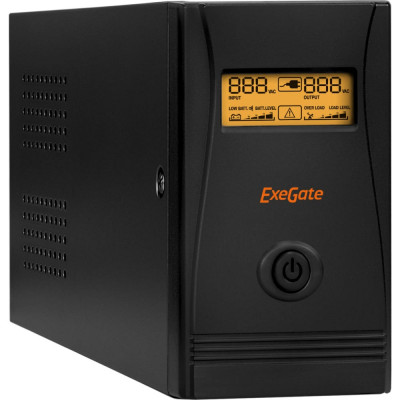 ИБП ExeGate SpecialPro Smart LLB-600.LCD.AVR.C13 <600VA/360W, LCD, AVR, 4*IEC-C13>