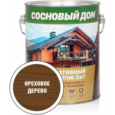 Декоративно-защитный состав для древесины ЗАО Декарт Сосновый дом 29532