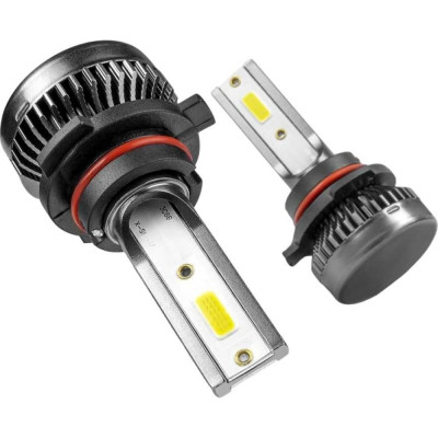 LEDZILLA Светодиодные лампы LED для авто LEDZILLA S1 HB4 9006 25Вт 12В лампочки для автомобилей в фары ДХО птф лед , комплект 2шт S1-9006