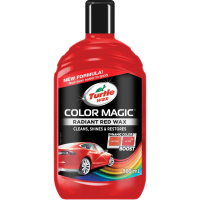 Восковой автополироль Turtle Wax COLOR MAGIC RADIANT RED WAX 52711