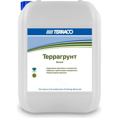 Пигментированный проникающий грунт TERRACO TERRAGRUNT WHITE 6812020