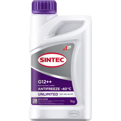 Антифриз Sintec UNLIMITED G12++ 801502