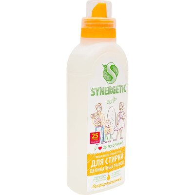 SYNERGETIC Гель для стирки деликатных тканей, 750 мл 4607971450061 109754