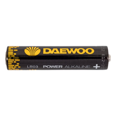 DAEWOO Алкалиновая батарейка LR03 Power Alkaline Pack-12 5042100