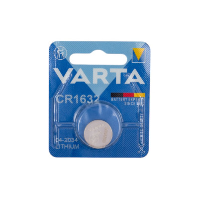Varta Батарейка ELECTRONICS CR1632 BL1 Lithium 3V (6632) 06632101401