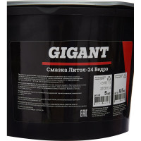 Gigant смазка Литол-24 5 кг Ведро grf-110