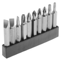 ТУНДРА Набор бит, сталь CrV, PH, PZ, SL, Torx х 50 мм, 10 шт. 2270981