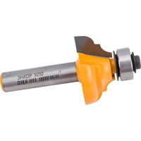 Фреза кромочная калевочная (28.6х13 мм; R 4 мм; R1 4 мм; хвостовик 8 мм) по дереву Энкор 9250