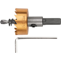 Коронка кольцевая по металлу 30 мм, HSS сталь, титановое покрытие FIT 36868