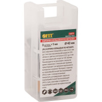 Коронка кольцевая по металлу 40 мм, HSS сталь, титановое покрытие FIT 36872