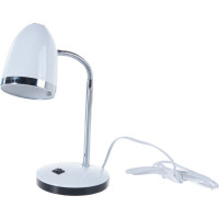 Настольный светильник, белый 230V 40W E27 Camelion KD-308 C01 11476