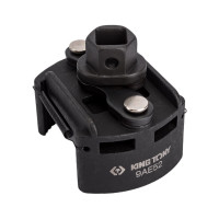 Двухзахватный съемник масляных фильтров (1/2", 60-80 мм) KING TONY 9AE52