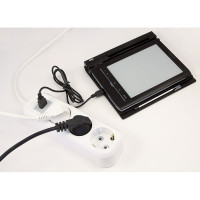 Сетевой удлинитель У3-Е-USB-03 3-местный с з/к 250В 16А, USB гнездо 5В 1.3А, 3м LUX 4606400418917