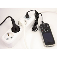 Сетевой удлинитель У3-Е-USB-03 3-местный с з/к 250В 16А, USB гнездо 5В 1.3А, 3м LUX 4606400418917