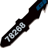 Набор полотен для электролобзика по дереву 6 шт. GROSS DIY, пластиковый кейс // 78291