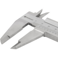 Нониусный штангенциркуль NORGAU 0-200 мм/0,05 мм, тип NCV-2005 040005020