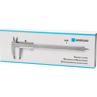 Нониусный штангенциркуль NORGAU 0-200 мм/0,05 мм, тип NCV-2005 040005020