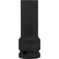 Головка торцевая ударная удлиненная 6-ти гранная, тип N19KL-16 (16 мм; 1/2'') NORGAU 064045016