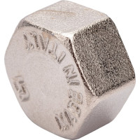 Заглушка В 1/2 никелированная Uni-Fitt 607N2000