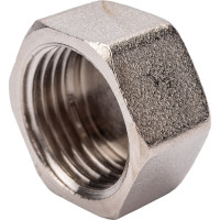 Заглушка В 1/2 никелированная Uni-Fitt 607N2000