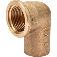 Угол ВВ 1x3/4 латунный Uni-Fitt 610G4300