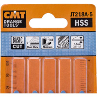 Пилки лобзиковые по металлу (76/50 мм; шаг 1.2 мм) 5 шт. CMT JT218A-5